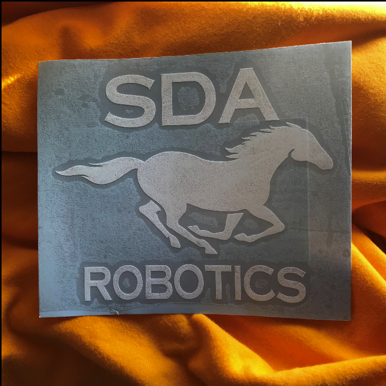 SDA Robotics Car Decal